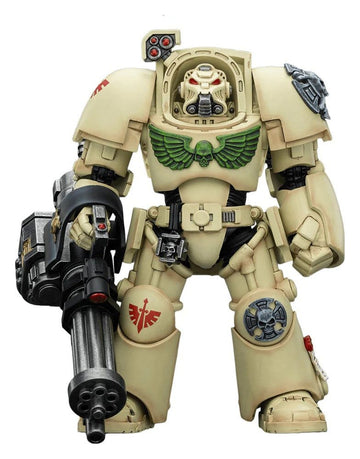 Dark Angels Deathwing Terminator 3 with Power Fist and Assault Cannon Warhammer 40k 1/18 Figurka 14 cm