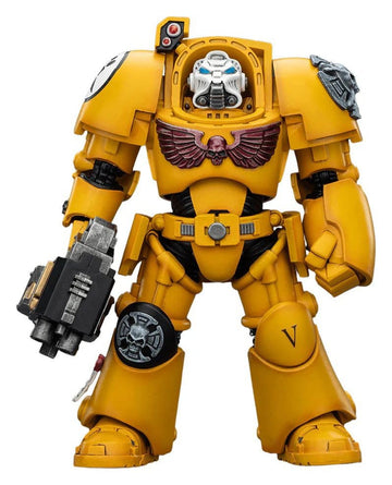 Imperial Fists Terminator 2 with Power Fist and Storm Bolter Warhammer 40k 1/18 Figurka 14 cm