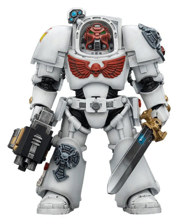 White Scars Terminator 1 with Power Sword and Storm Bolter Warhammer 40k 1/18 Figurka 14 cm