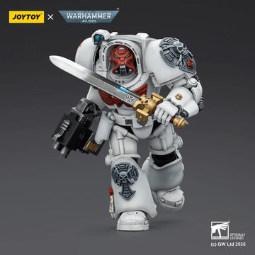White Scars Terminator 1 with Power Sword and Storm Bolter Warhammer 40k 1/18 Figurka 14 cm