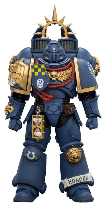 Ultramarines Captain with Jump Pack and Relic Shield Warhammer 40K 1/18 Figurka 13 cm