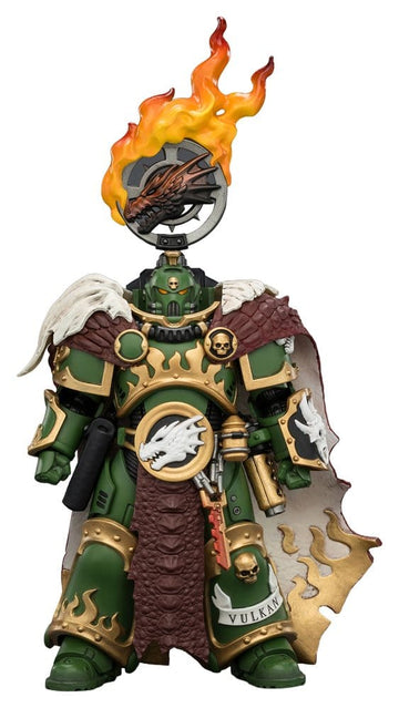 Salamanders Vulkan He'stan, the Forgefather Warhammer Game Edition 1/18 Figurka 13 cm