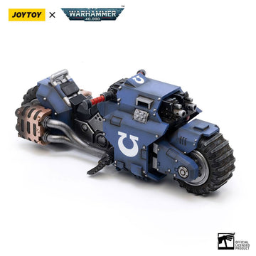 Ultramarines Outrider Bike Warhammer 40k Vehicle 1/18 Figurka 22 cm