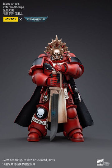 Blood Angels Veteran Alberigo Warhammer 40k 1/18 Figurka 12 cm