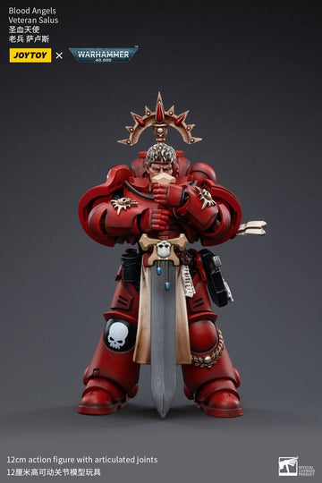 Blood Angels Veteran Salus Warhammer 40k 1/18 Figurka 12 cm