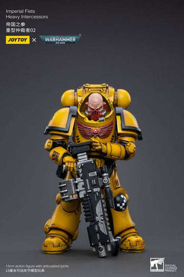 Imperial Fists Heavy Intercessors 02 Warhammer 40k 1/18 Figurka 13 cm