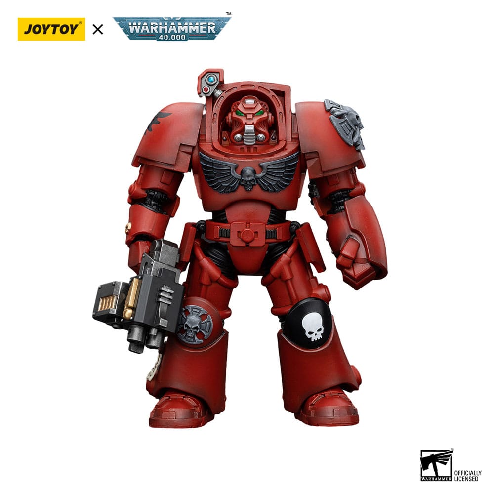 Blood Angels Terminator Squad Terminator with Storm Bolter Warhammer The Horus Heresy 40K 1/18 Figurka 14 cm