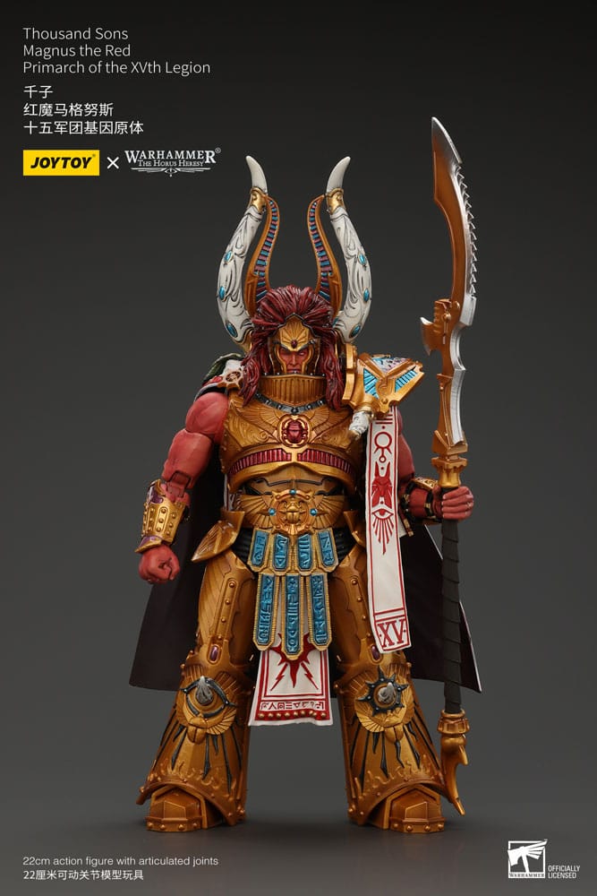 Thousand sons Magnus the Red Primarch of the XVth Legion Warhammer The Horus Heresy 1/18 Figurka 22 cm