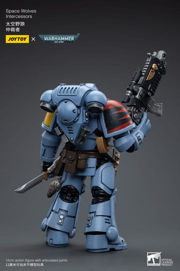 Space Wolves Intercessors Warhammer 40k 1/18 Figurka 12 cm