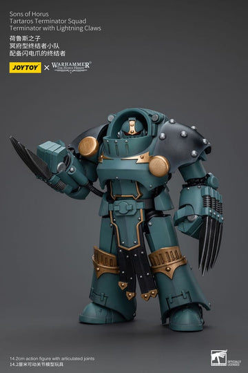 Tartaros Terminator Squad Terminator With Lightning Claws Warhammer The Horus Heresy 1/18 Figurka 12 cm