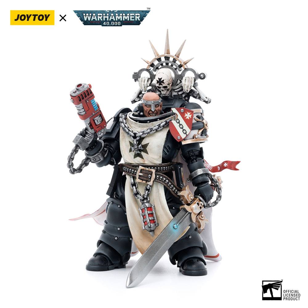 Black Templars Marshal Baldeckrath Warhammer 40k 1/18 Figurka 12 cm