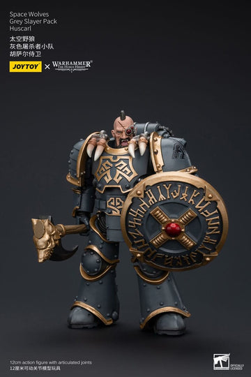 Space Wolves Grey Slayer Huscarl Warhammer The Horus Heresy 1/18 Figurka 12 cm