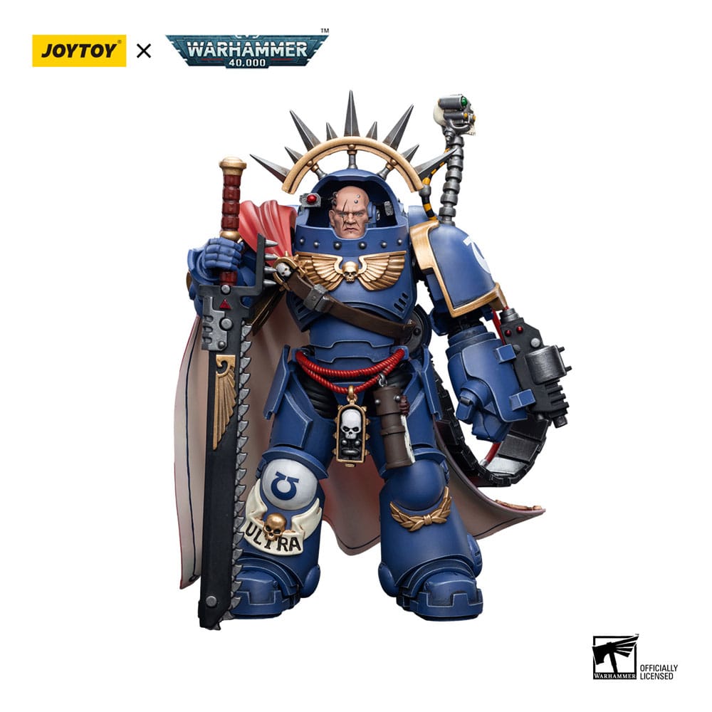 Ultramarines Captain in Gravis Armour Warhammer 40k 1/18 Figurka 12 cm