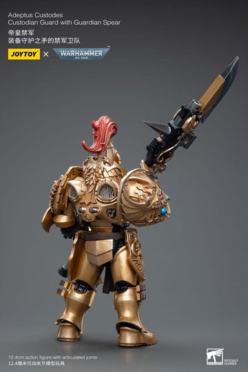 Adeptus Custodes Custodian Guard with Guardian Spear Warhammer 40k 1/18 Figurka 12 cm