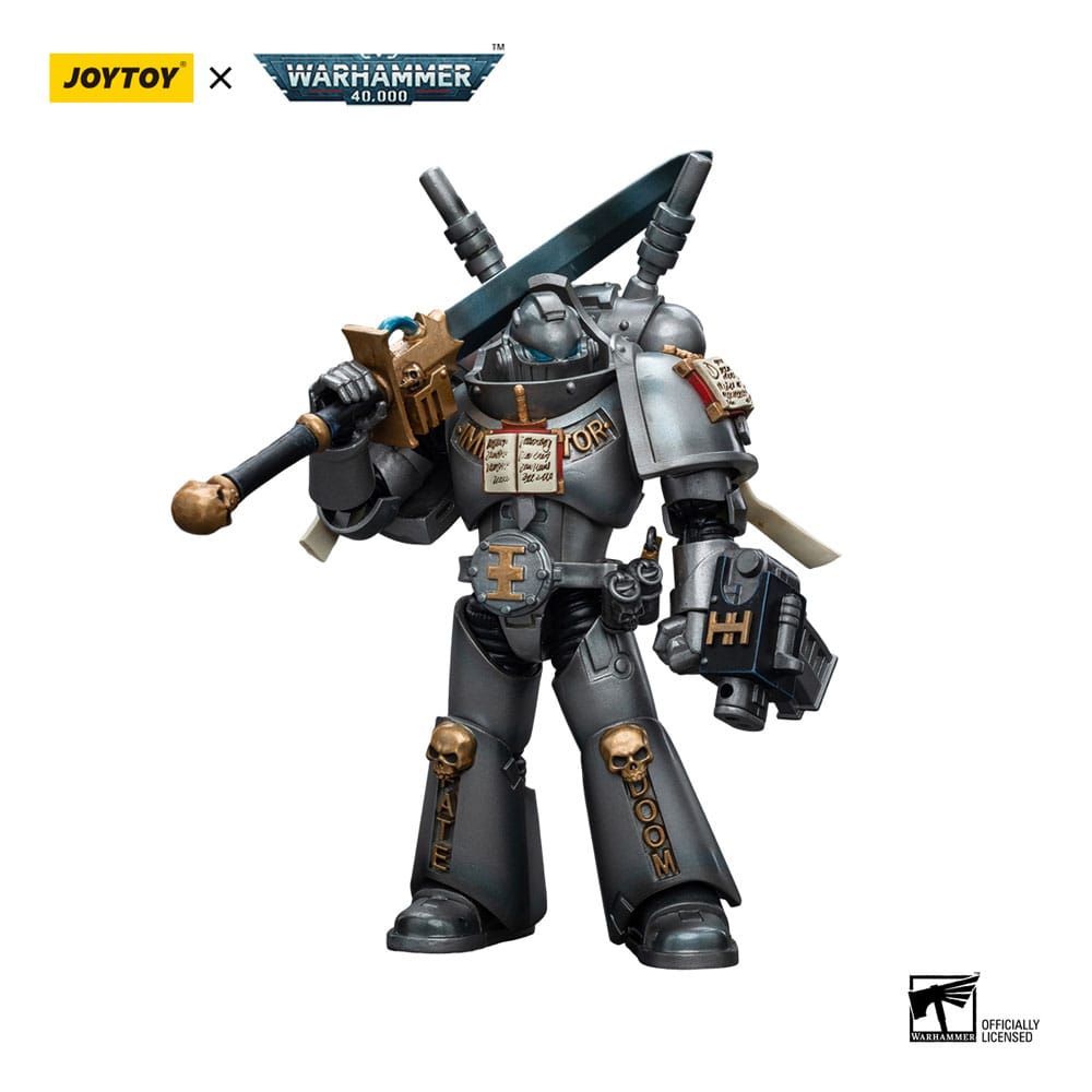 Grey Knights Interceptor Squad Interceptor with Storm Bolter and Nemesis Force Sword Warhammer 40k 1/18 Figurka 12 cm