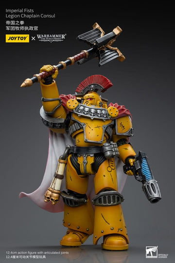 Imperial Fists Legion Chaplain Consul Warhammer The Horus Heresy 1/18 Figurka 12 cm