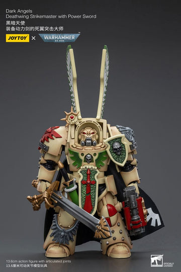 Dark Angels Deathwing Strikemaster with Power Sword Warhammer 40k 1/18 Figurka 12 cm