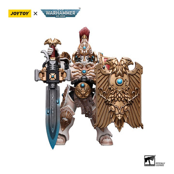 Adeptus Custodes Solar Watch Custodian Guard with Sentinel Blade and Praesidium Shield Warhammer 40k 1/18 Figurka 12 cm