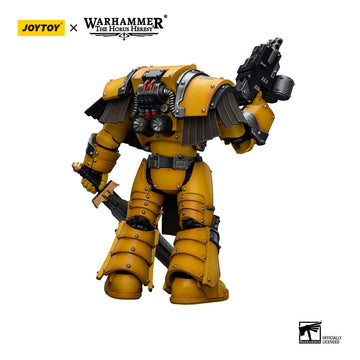 Imperial Fists Legion Cataphractii Terminator Squad Legion Cataphractii Sergeant with Power Sword Warhammer The Horus Heresy 1/18 Figurka 12 cm