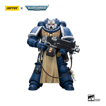 Ultramarines Sternguard Veteran with Auto Bolt Rifle Warhammer 40k 1/18 Figurka 12 cm