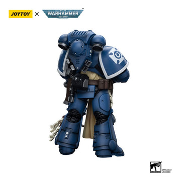 Ultramarines Sternguard Veteran with Auto Bolt Rifle Warhammer 40k 1/18 Figurka 12 cm