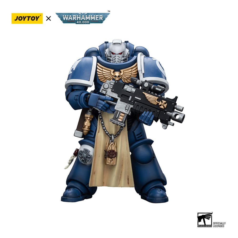 Ultramarines Sternguard Veteran with Bolt Rifle Warhammer 40k 1/18 Fig