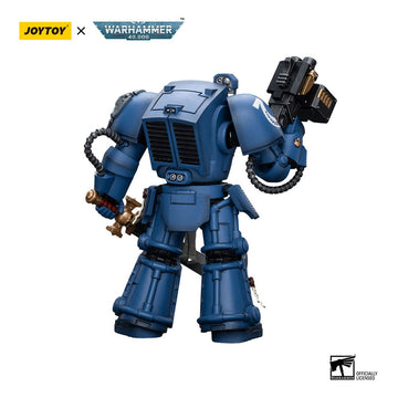 Ultramarines Terminator Squad Sergeant with Power Sword and Teleport Homer Warhammer 40k 1/18 Figurka 12 cm