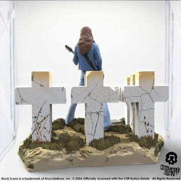 Cliff Burton III Metallica Rock Iconz Figurka 23 cm
