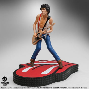 Keith Richards Tattoo You Tour 1981 The Rolling Stones Rock Iconz Figurka 22 cm