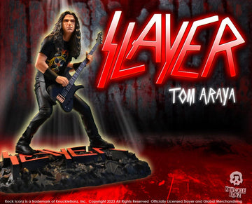 Tom Araya Slayer Rock Iconz Figurka 22 cm