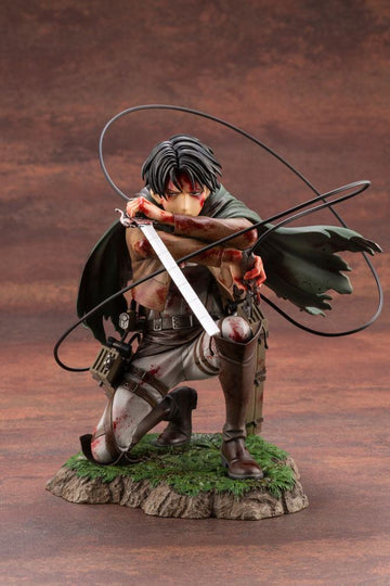 Levi Ackerman Fortitude Attack on Titan ARTFXJ Statue 1/7 Figurka 17 cm