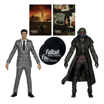 Riot Ranger Armor & Benny Survivor Fallout: New Vegas 2-Pack Figurki 18 cm