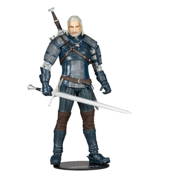 Geralt of Rivia Viper Armor: Teal Dye The Witcher 3 Wild Hunt Figurka 18 cm