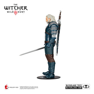 Geralt of Rivia Viper Armor: Teal Dye The Witcher 3 Wild Hunt Figurka 18 cm
