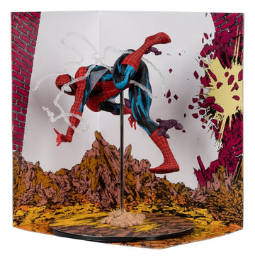 Spider-Man Comic The Amazing Spider-Man #318 Marvel Collection 1/10 Figurka 17 cm