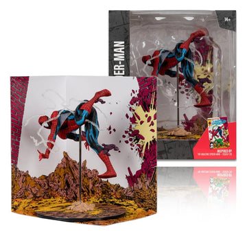 Spider-Man Comic The Amazing Spider-Man #318 Marvel Collection 1/10 Figurka 17 cm