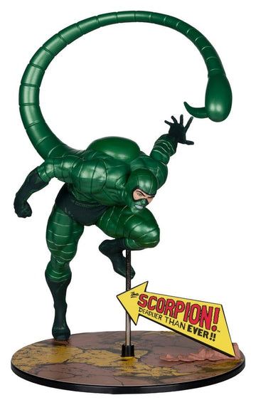 Scorpion (Metallic) The Amazing Spider-Man #318 Marvel Gold Label !/10 Figurka 18 cm