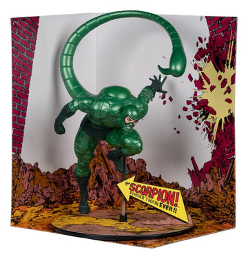 Scorpion (Metallic) The Amazing Spider-Man #318 Marvel Gold Label !/10 Figurka 18 cm