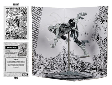 Spider-Man Line Art The Amazing Spider-Man #318 Marvel Gold Label Figurka 17 cm
