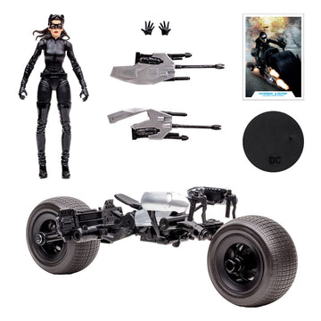 Catwoman with Batpod The Dark Knight Rises DC Multiverse Figurka 18 cm