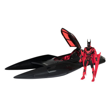 Batman & The Batmobile Batman Beyond DC Multiverse Gold Label Figurka 53 cm