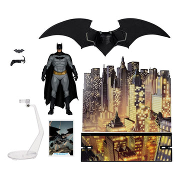 Batman with Bat-Glider The Thirteenth Hour DC Multiverse Gold Label Figurka 18 cm