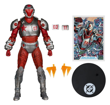 Rocket Red Brigade Justice League: Generation Lost DC Multiverse Figurka 18 cm