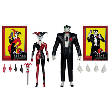 Harley Quinn & The Joker (Mad Love) Batman: The Animated Series DC Direct Gold Label Figurki 18 cm