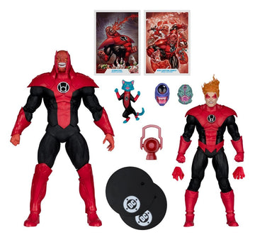 Atrocitus and Red Lantern Corps Green Lantern DC Multiverse 2-Pack Figurki 18 cm