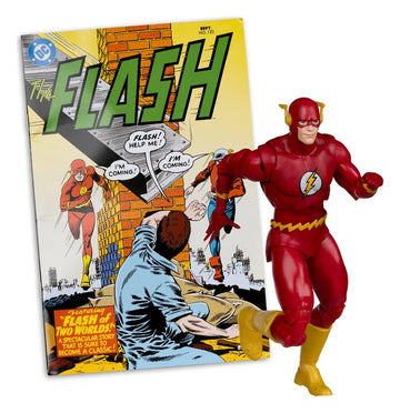 The Flash Barry Allen (The Flash #123) DC Direct Page Punchers Figurka 18 cm