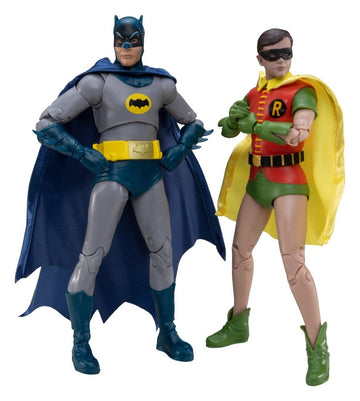 Batman and Robin Classic TV Series DC Multiverse Collector Edition 2-pack Figurki 18 cm