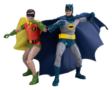 Batman and Robin Classic TV Series DC Multiverse Collector Edition 2-pack Figurki 18 cm