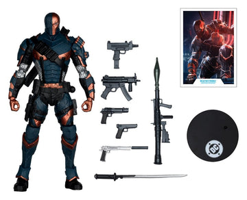 Deathstroke Arkham Origins DC Multiverse Figurka 19 cm