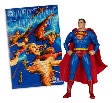 Superman (Justice #1) (Red Platinum Edition) DC Direct Page Punchers Figurka 19 cm